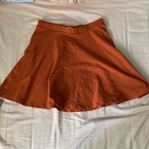 Orange skirt